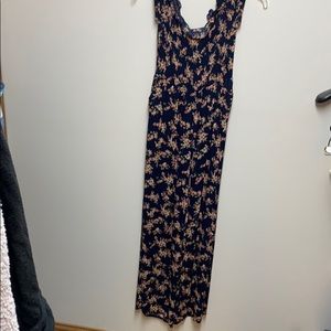 Francesca’s floral Jumpsuit